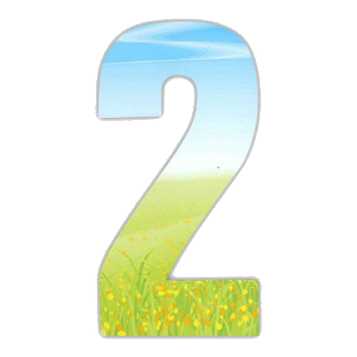 Meadow Wheelie Bin Numbers 170mm
