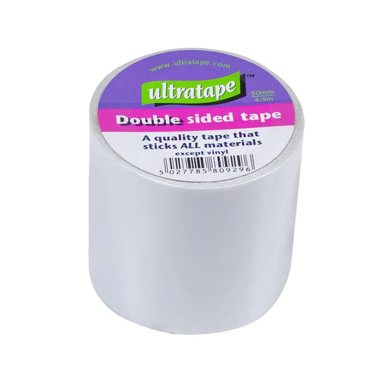 Double Sided Tape 50mm x 4.5m (12pk)