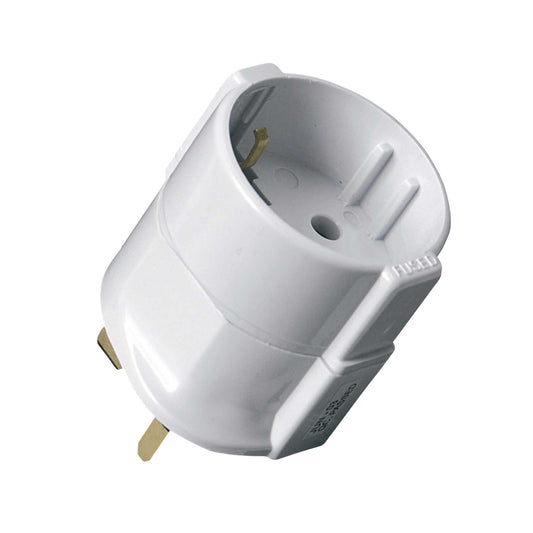 Continental Plug to UK Plug Travel Adaptor