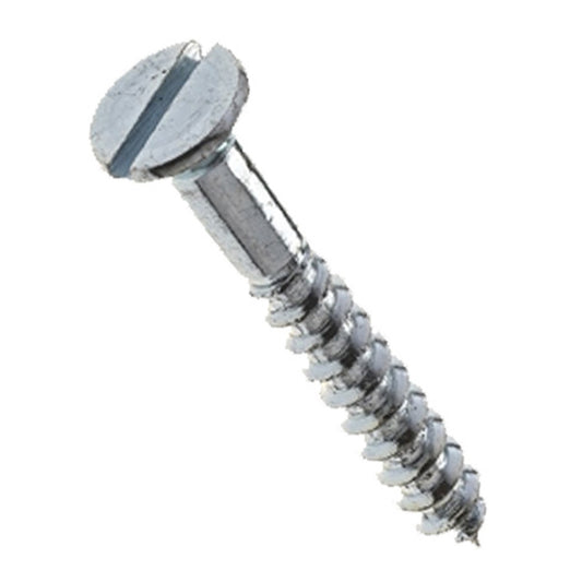 Slotted Countersunk Woodscrews Stainless Steel (A2)