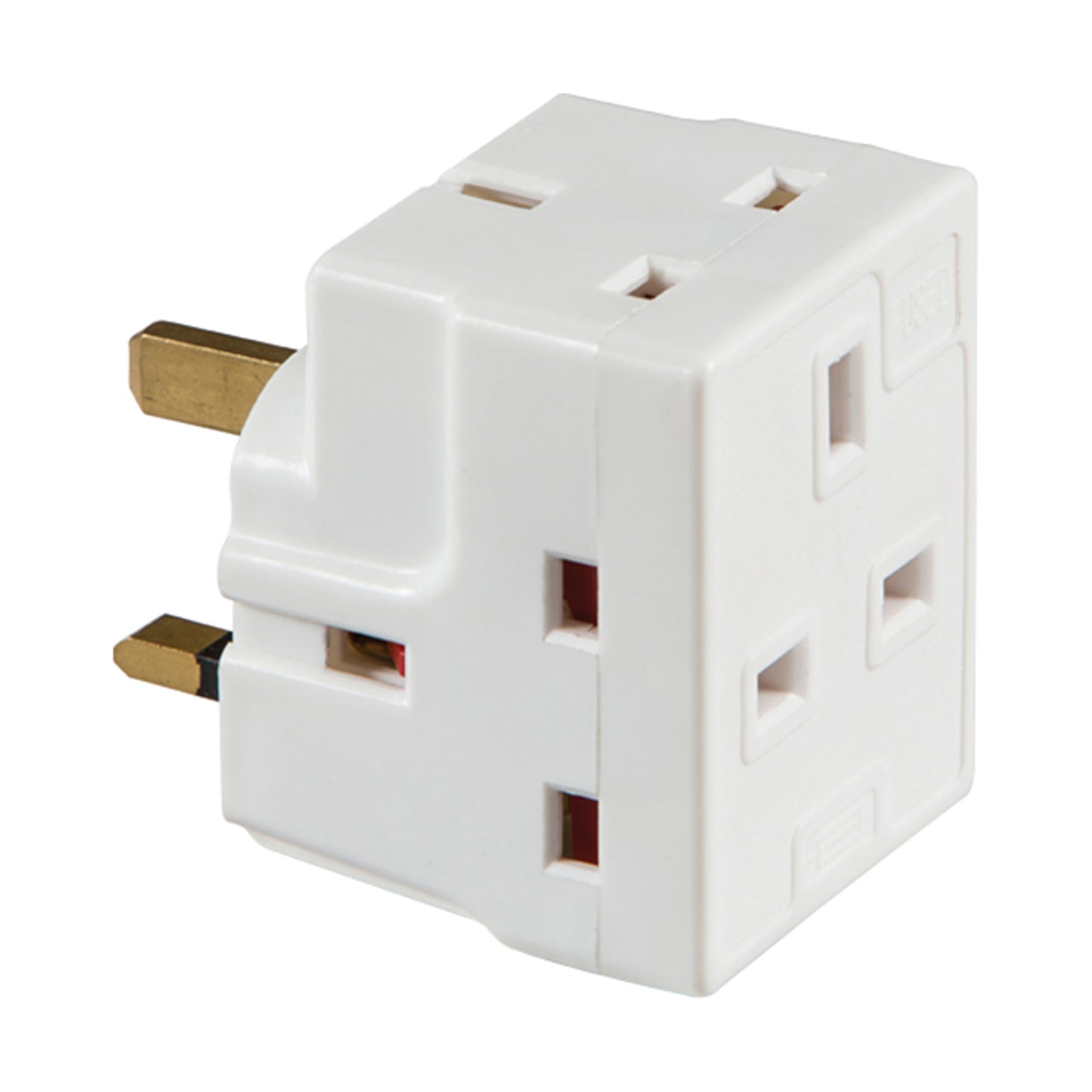 13amp 3 Way Fused Adaptor