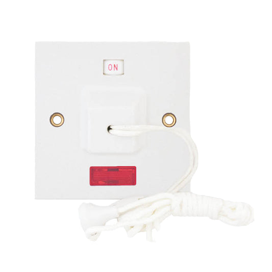45amp DP Ceiling Pull Switch with Neon Light