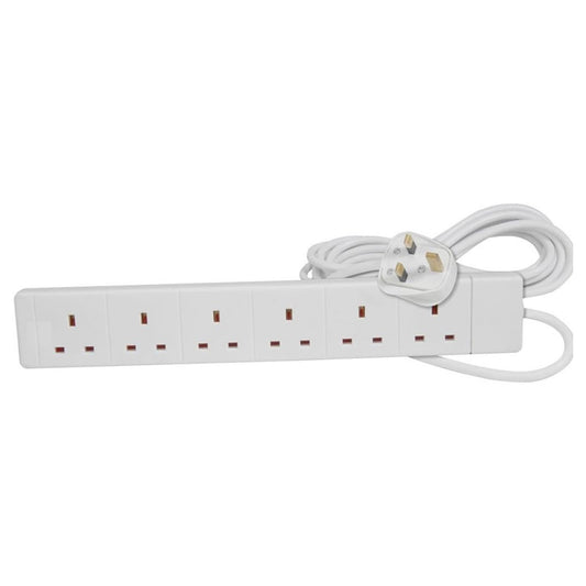 13amp 6 Gang Extension Lead