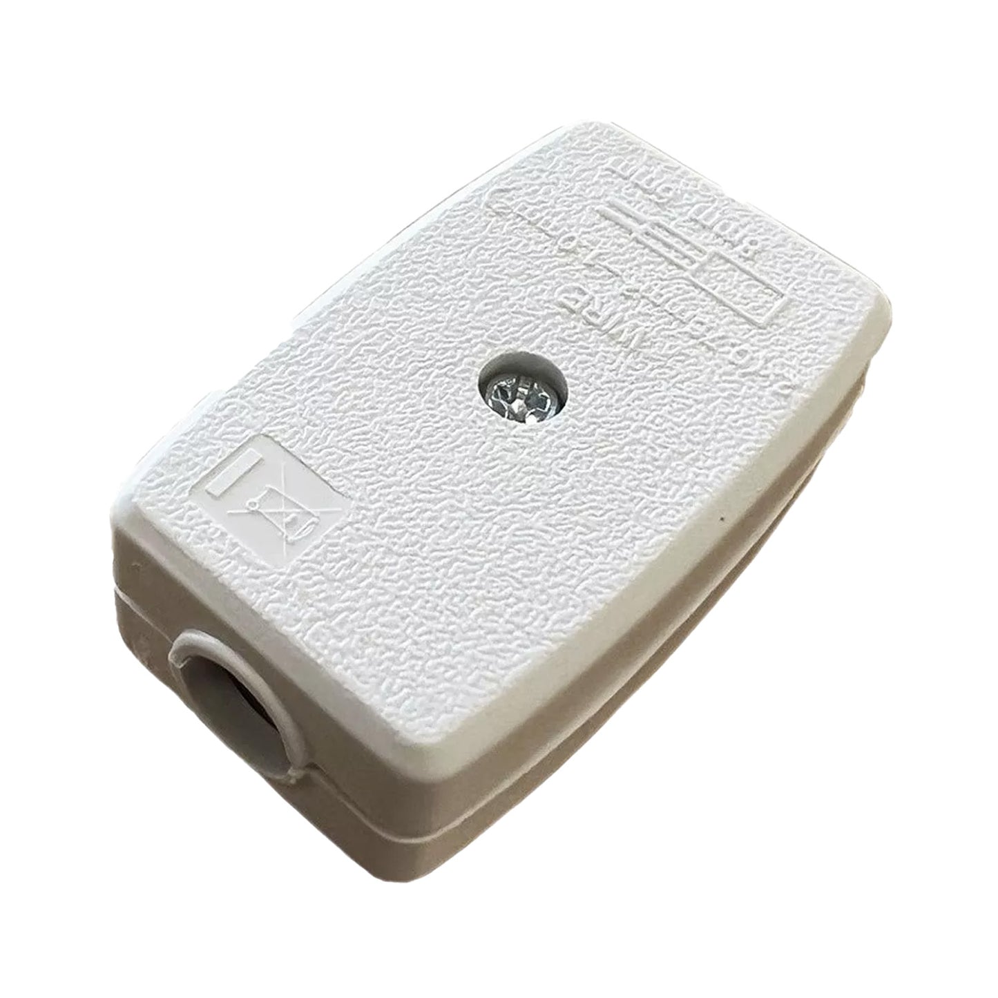 5amp 2 Terminal White Connector