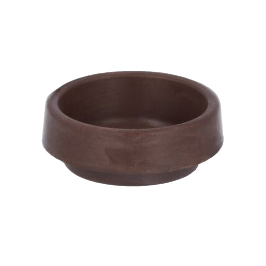 Softstyle Rubber Castor Cups (Brown)