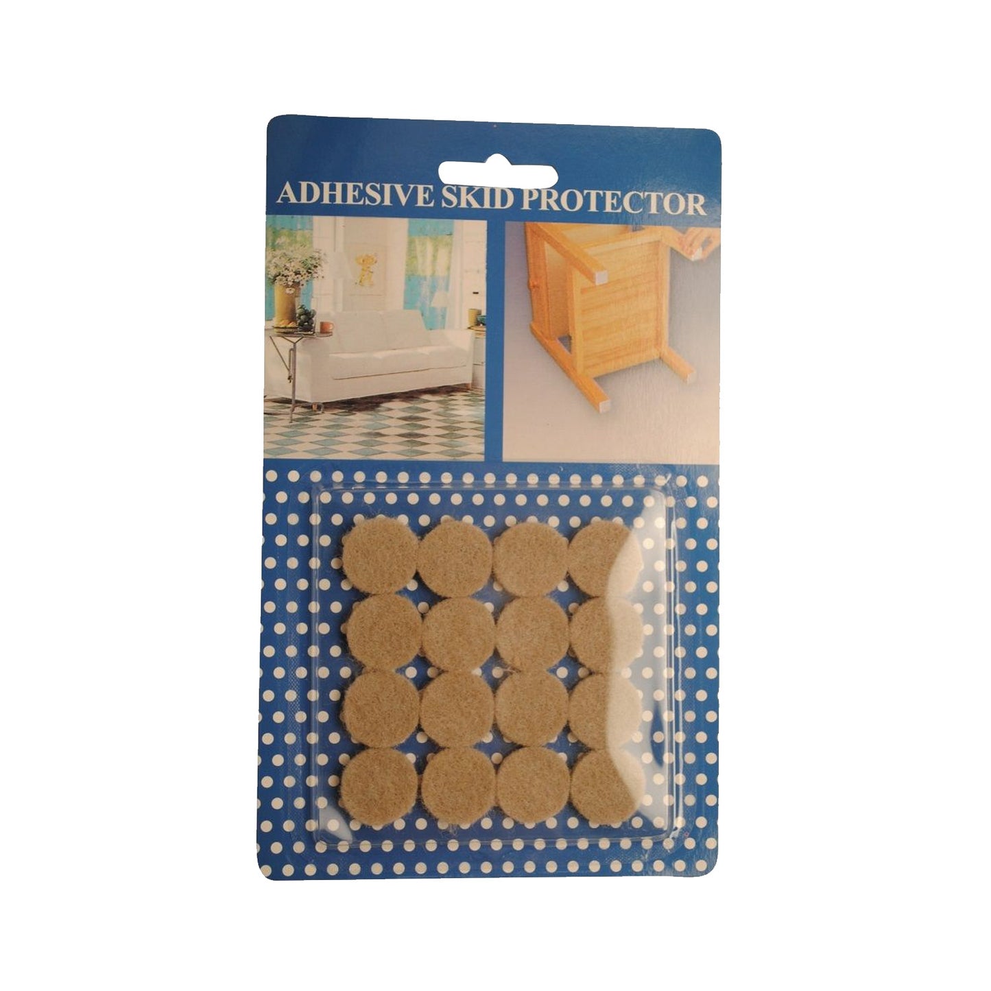 Self Adhesive Felt Pads (Carded)