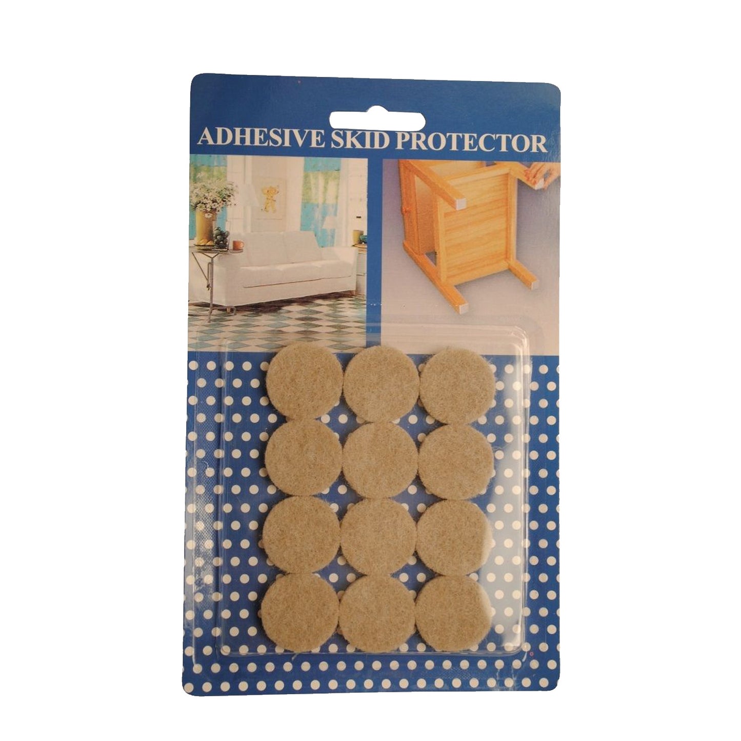 Self Adhesive Felt Pads (Carded)