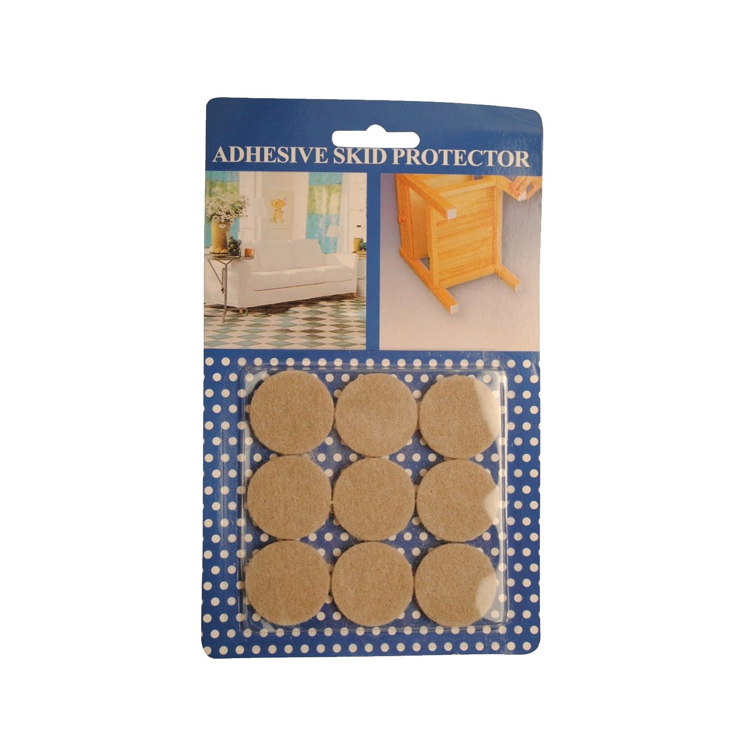 Self Adhesive Felt Pads (Carded)