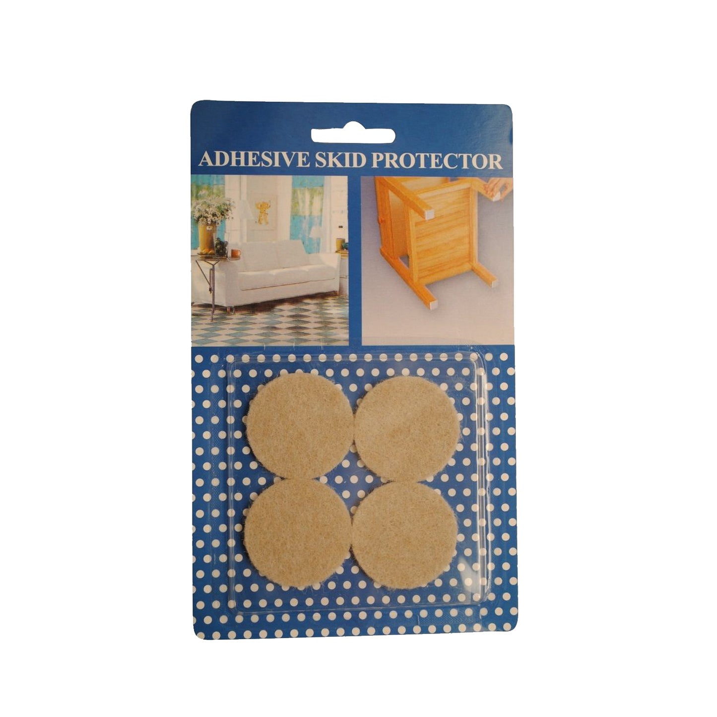 Self Adhesive Felt Pads (Carded)