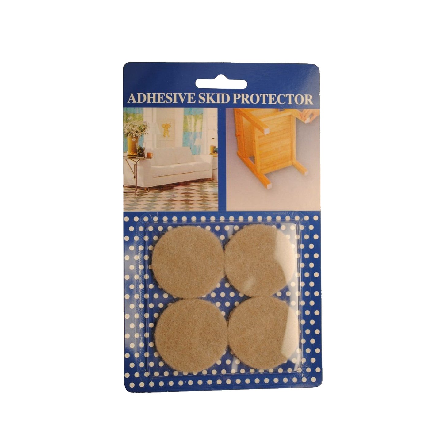Self Adhesive Felt Pads (Carded)