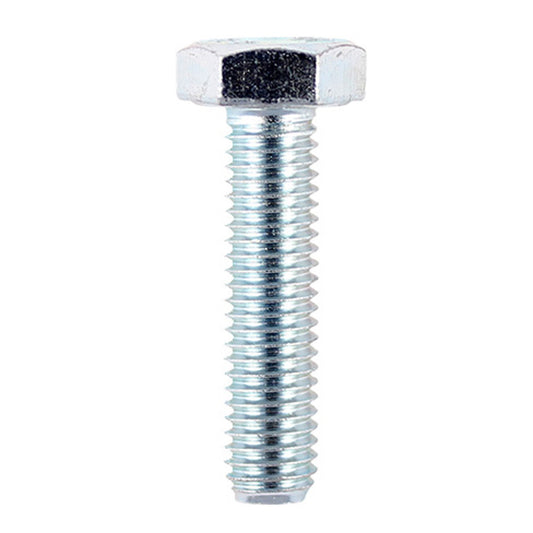 High Tensile Hexagon Setscrews Zinc Plated