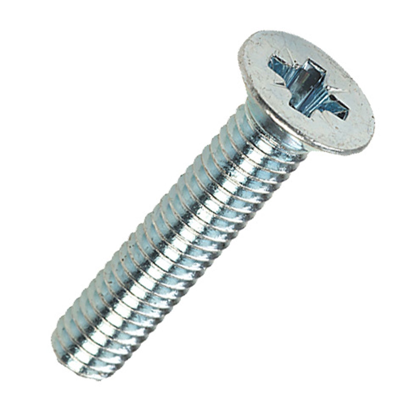 Countersunk Head Machine Screws Zinc Plated