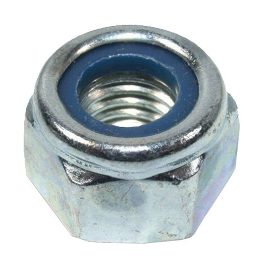 Nylon Insert Nuts Zinc Plated (Nyloc)