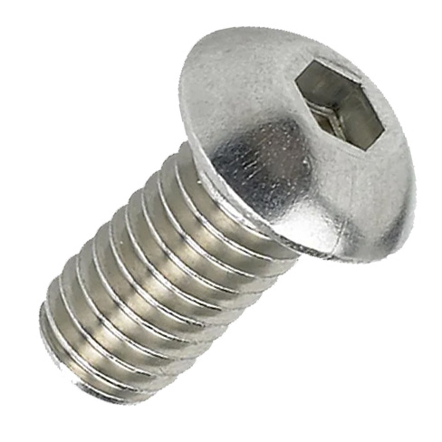 Button Head Socket Screws Zinc Plated