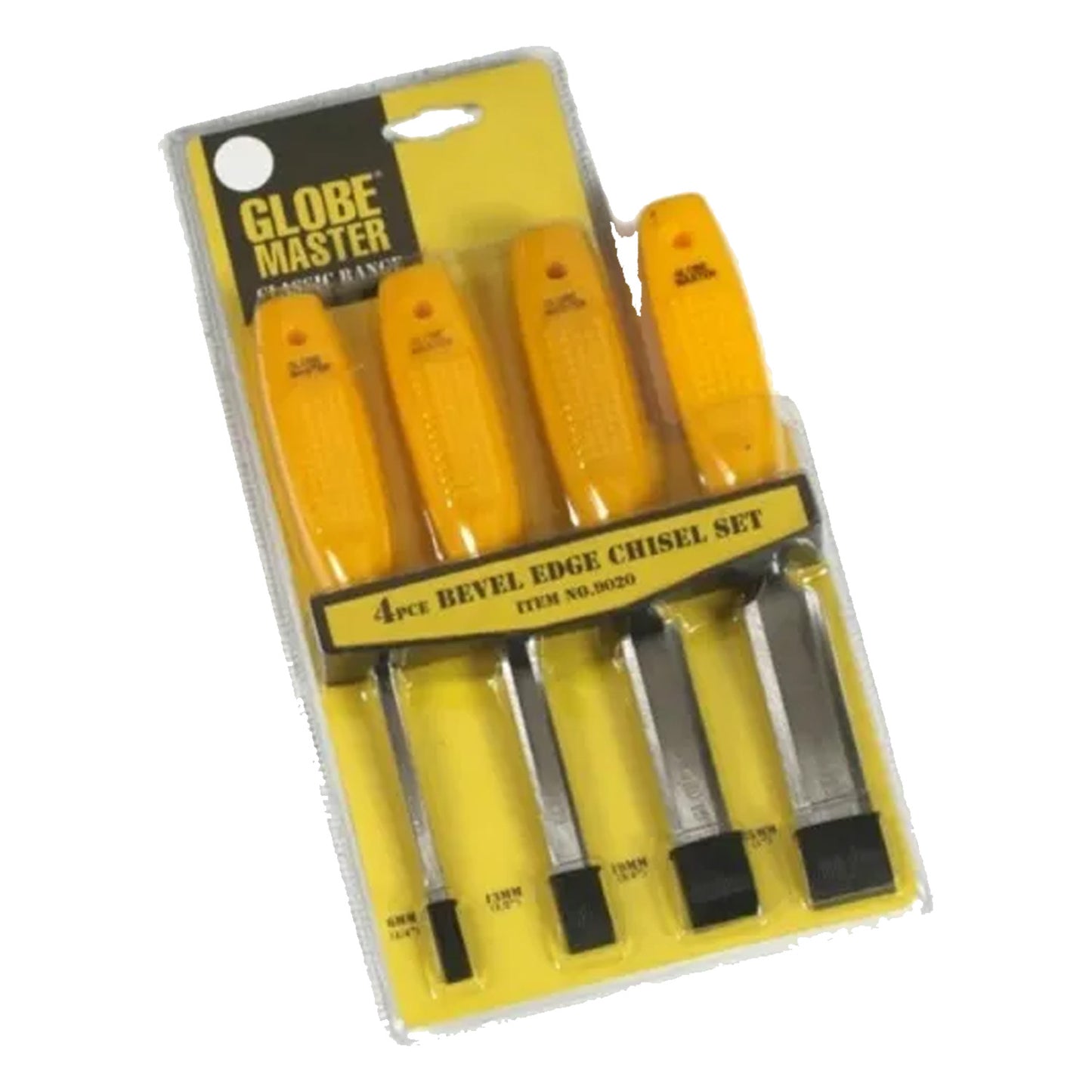 4 Piece Bevel Edge Chisel Set